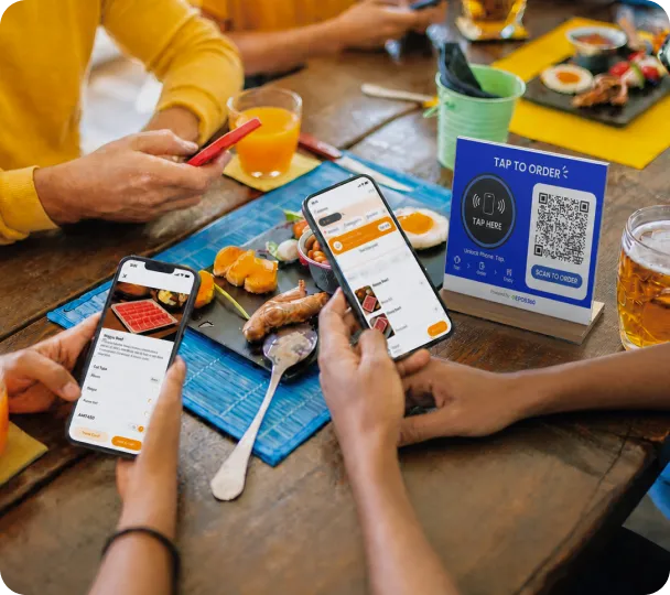 Grow every order by up to 43% with scan to order