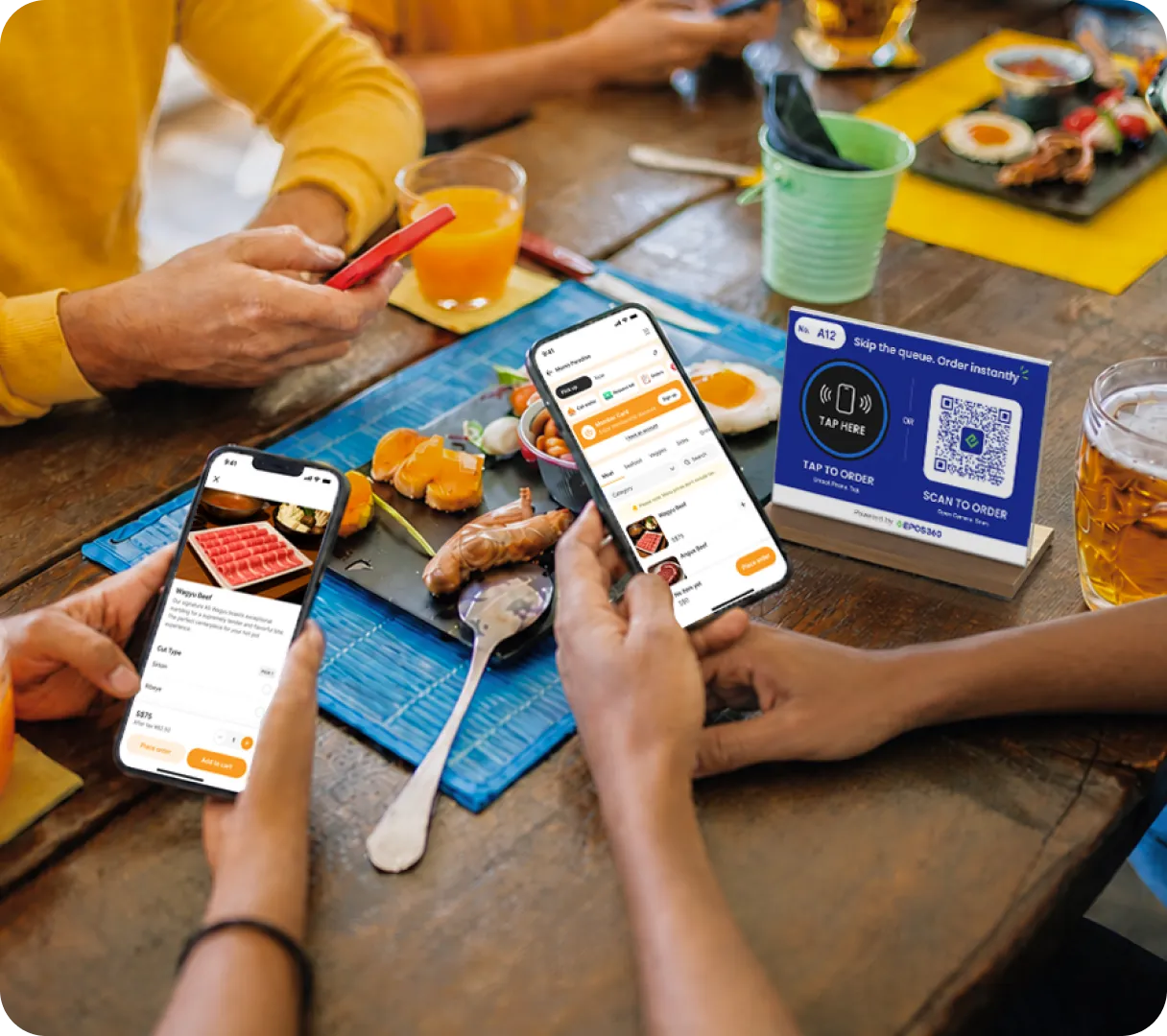 Grow every order by up to 43% with scan to order