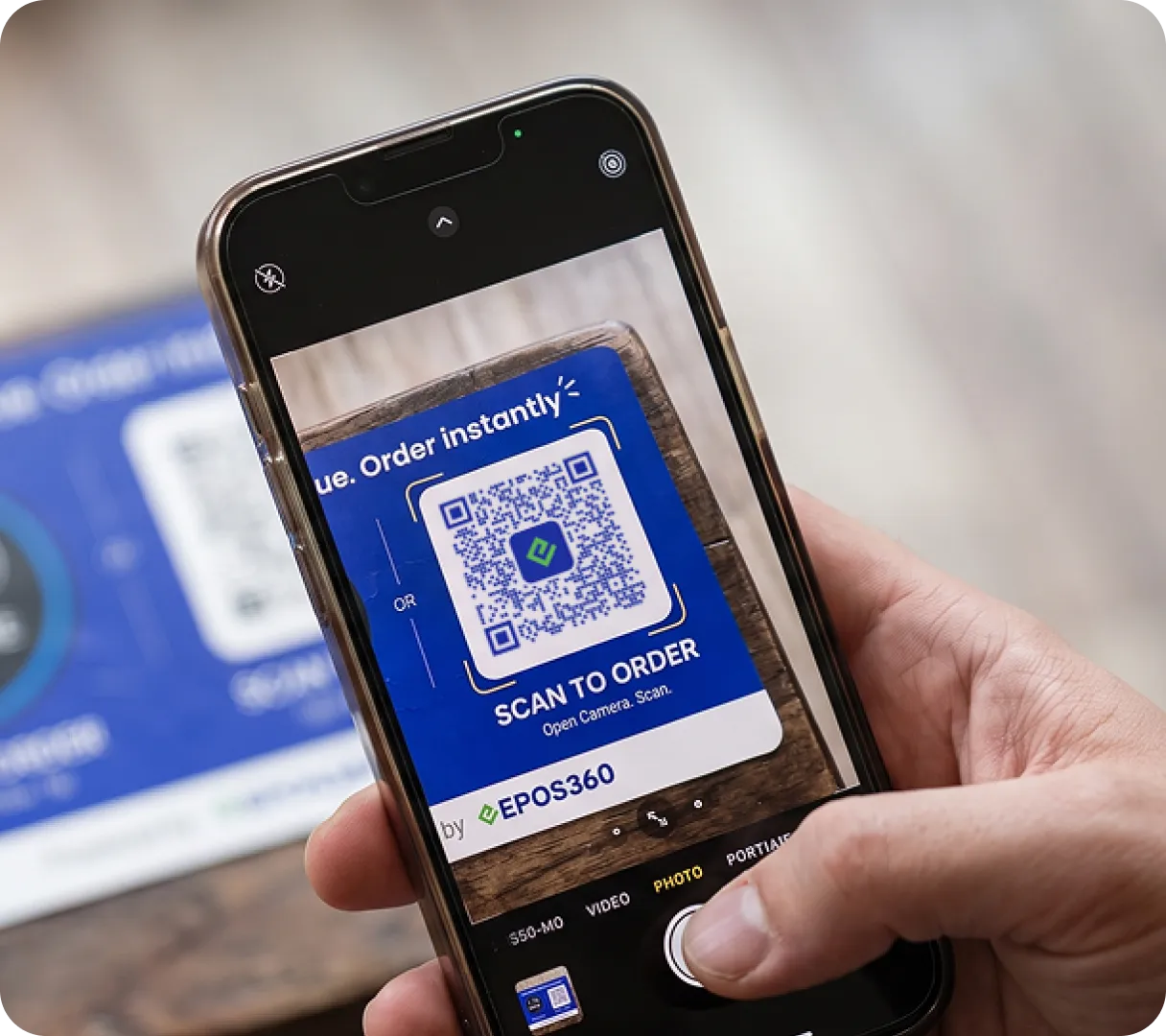 Order and pay in seconds, no cashier needed